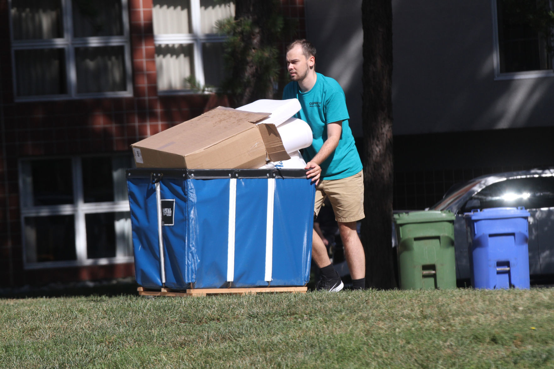 Stockton move in day